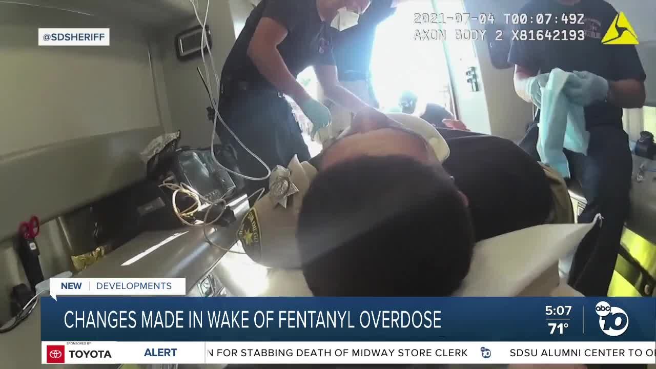 Changes made in wake of fentanyl overdose