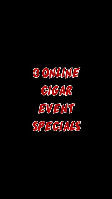 3 BRANDS! EXCLUSIVE FREE CIGARS!