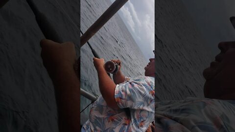 Norm catching his King Mackerel