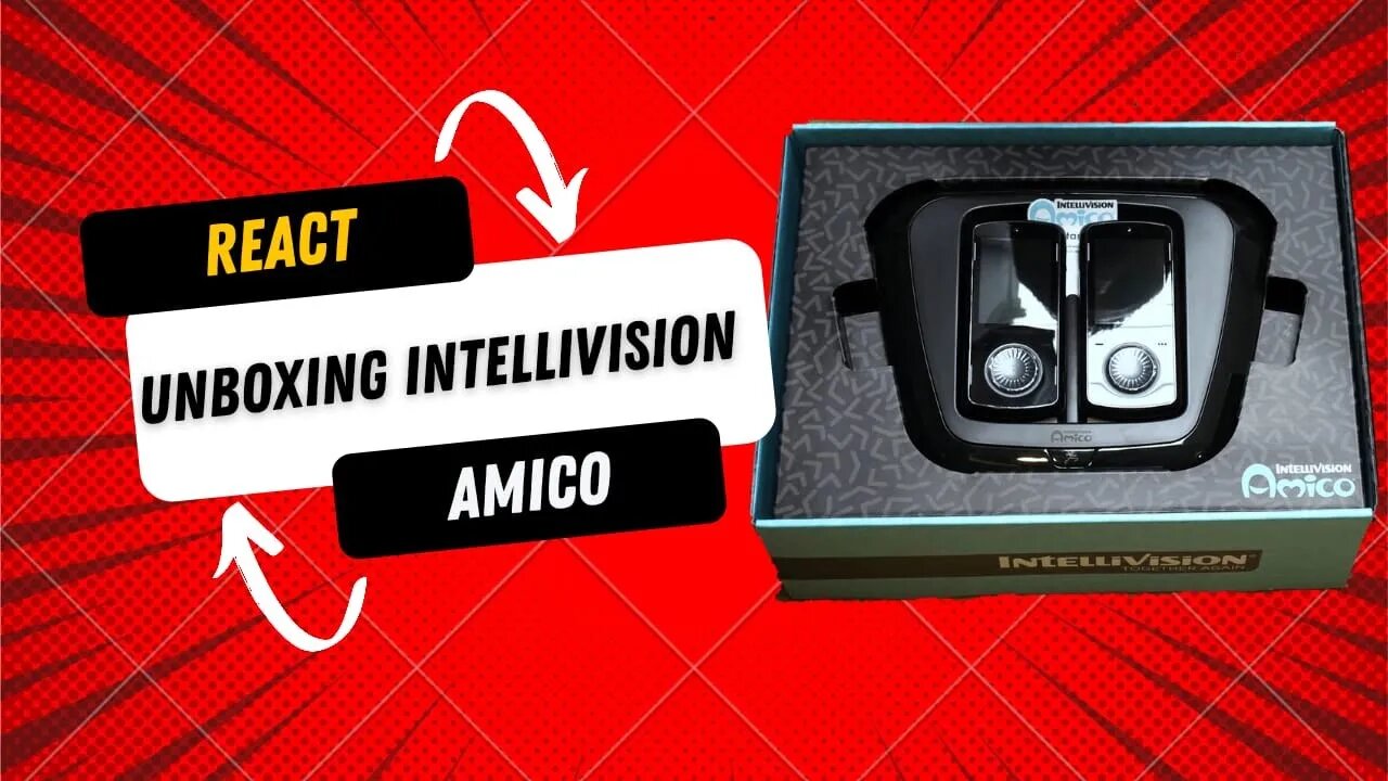 React, Intellivision Amico Unboxing [Até que emfim]