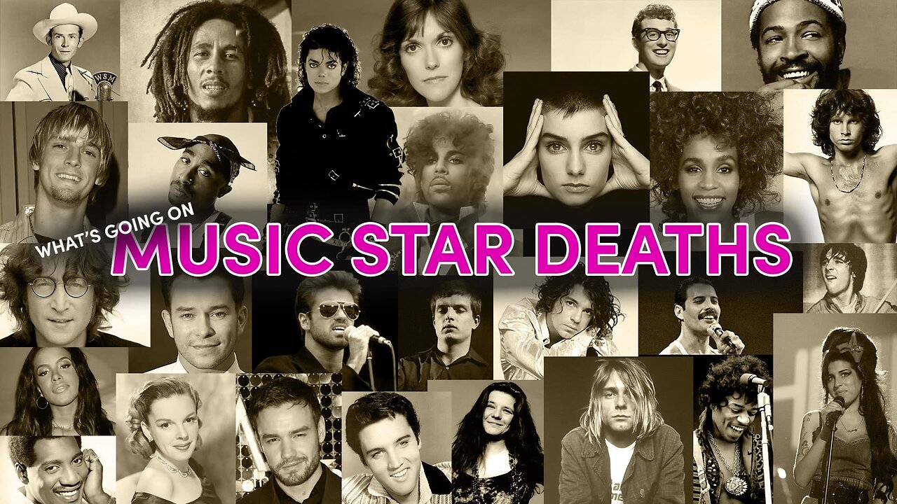 Top 40 Music Star Untimely Deaths - What's Going On