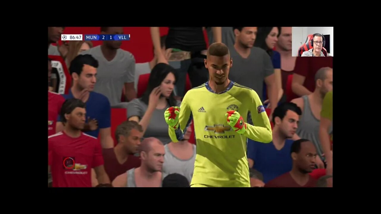 FIFA 21 O INÍCIO MODO CARREIRA #46 PRIMEIRO JOGO DA CHAMPIONS COM O MANCHESTER