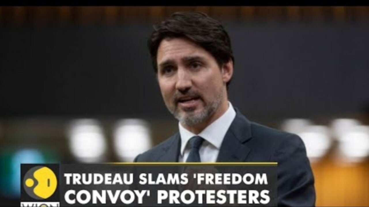 Canadian PM Justin Trudeau slams protesters | COVID Restrictions | Trucker Protest | WION