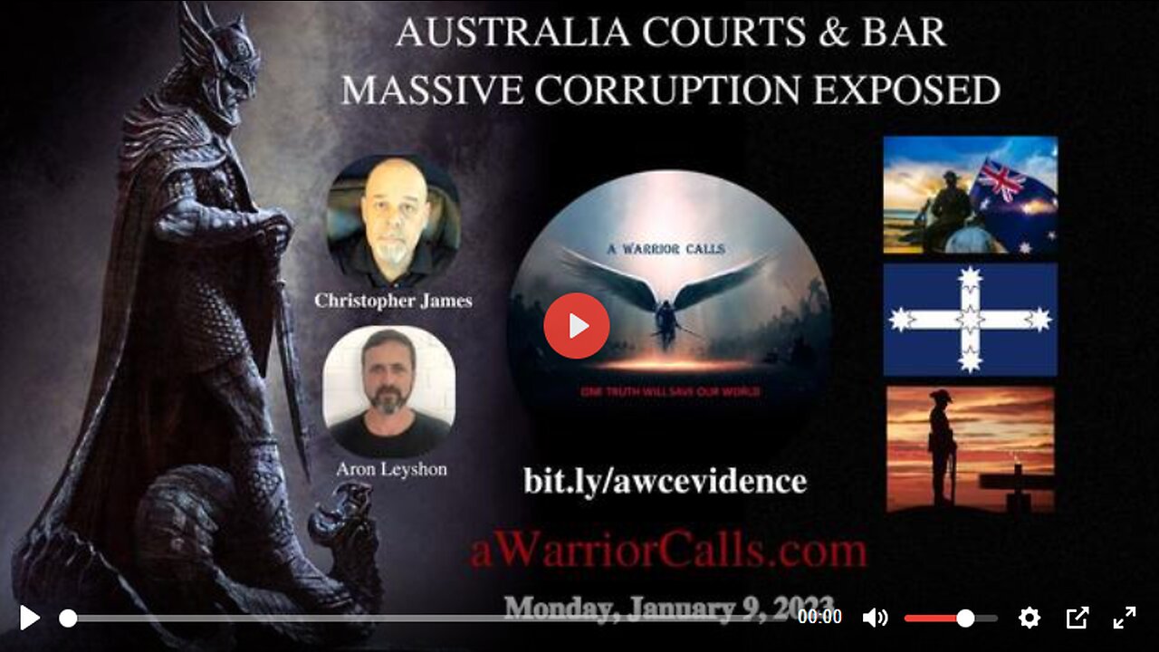 MASSIVE CORRUPTION EXPOSED IN THE AUSTRALIAN COURTS - Christopher James