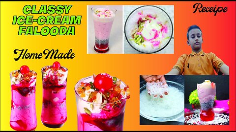 Ice Cream Falooda Making