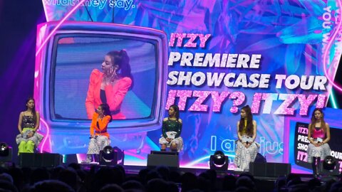 ITZY in Houston Questions From Fans