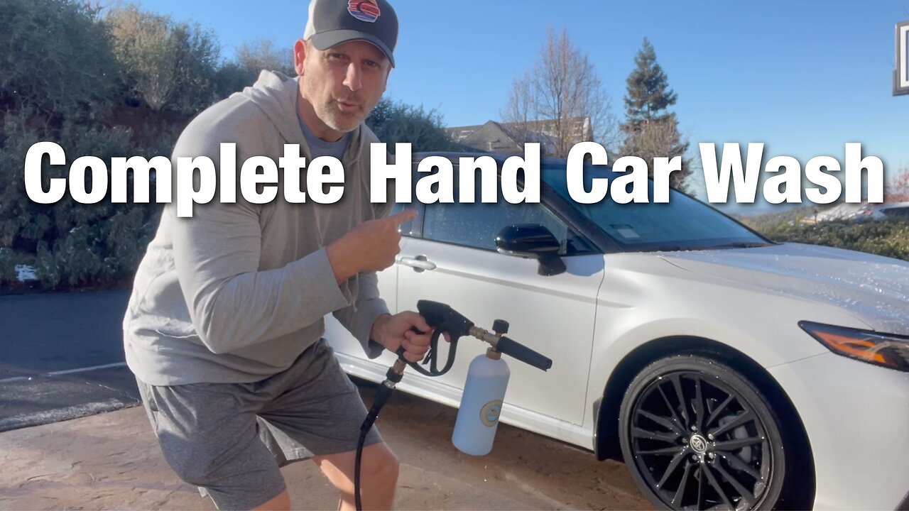 How I Hand Wash My 2023 Toyota Camry XSE V6