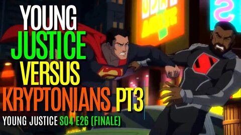 Young Justice S04 E26 | BATTLE Zod and Crew Part 3 | Death And Rebirth