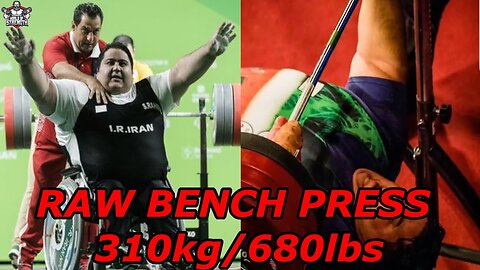 The World's Strongest Para Bench Presser Siamand Rahman