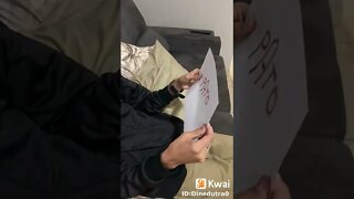 Dinedutra faz de desafio de R$ 200 reais e o filho perde no desafio. #100k #50k