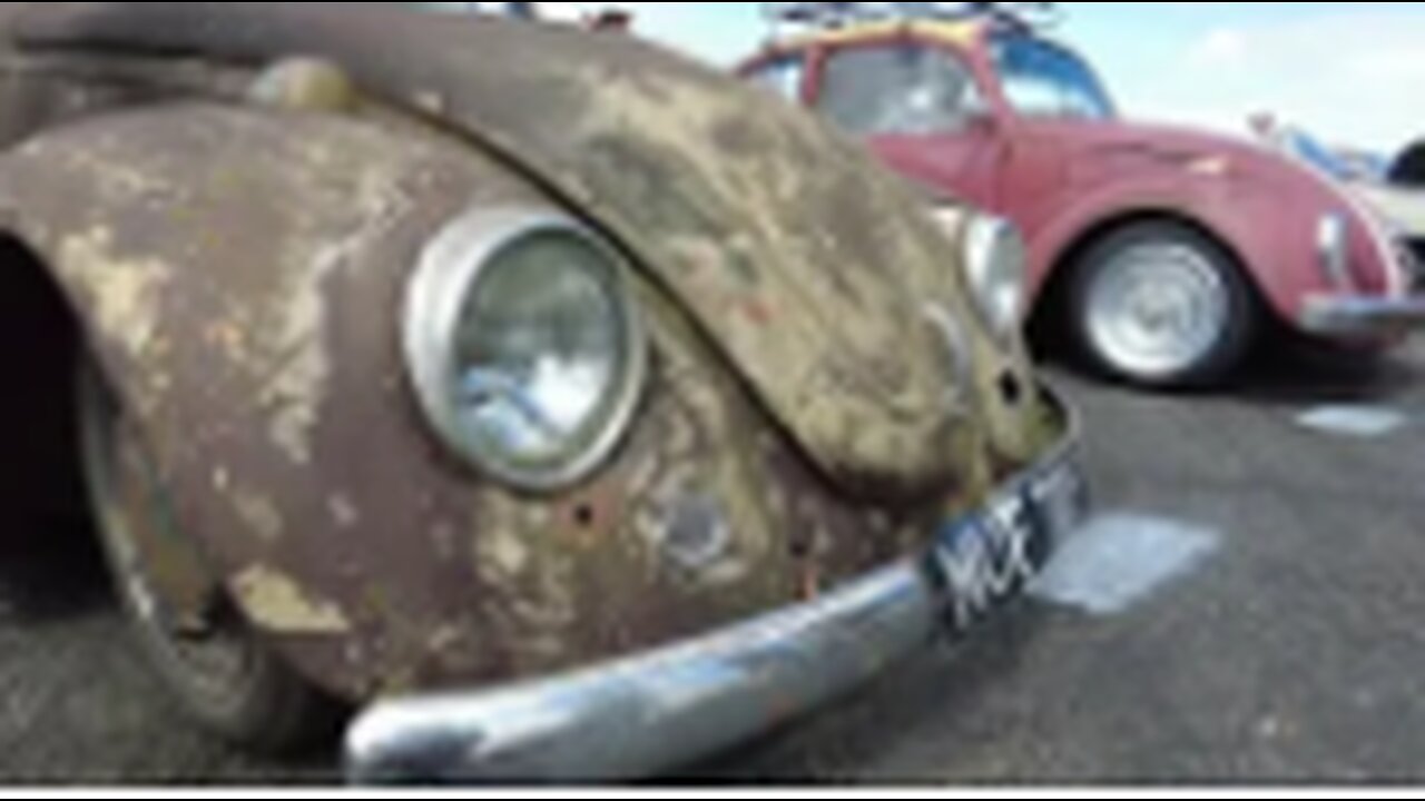 BUGJAM 35 - Rust & Rat - SantaPod 2022 - VW Bug Bus Golf