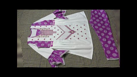 Designer kurti dress making for little girls.