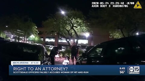 Did Scottsdale officers violate innocent woman’s right to an attorney?