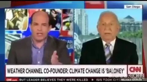 Founder of The Weather Channel goes off script, tells Brian Stelter that climate change is a HOAX!