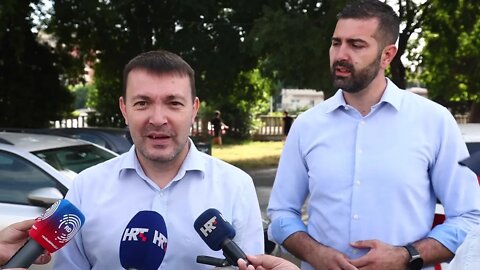 SDP Split održao konferenciju za medije na temu "Izlaz iz trajektne luke"