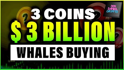WHY Crypto Whales Are Buying These 3 Altcoins!!! 👀