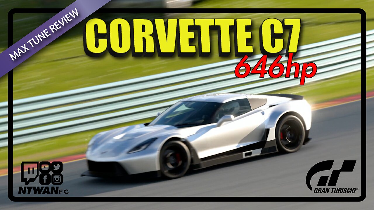 Gran Turismo 7 | Max Tune Review | Watkins Glen Circuit | Corvette C7 Gr.3 Road Car