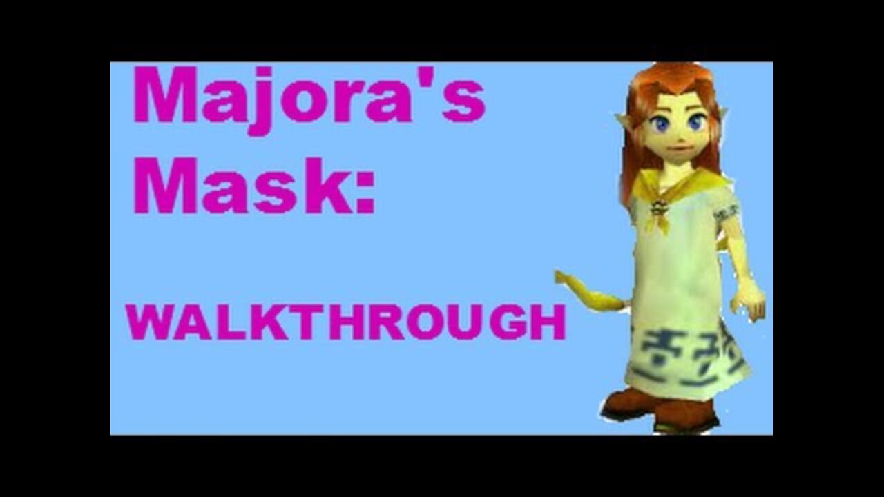 Majora's Mask Walkthrough - 21 - Gilded Sword / Goron Race