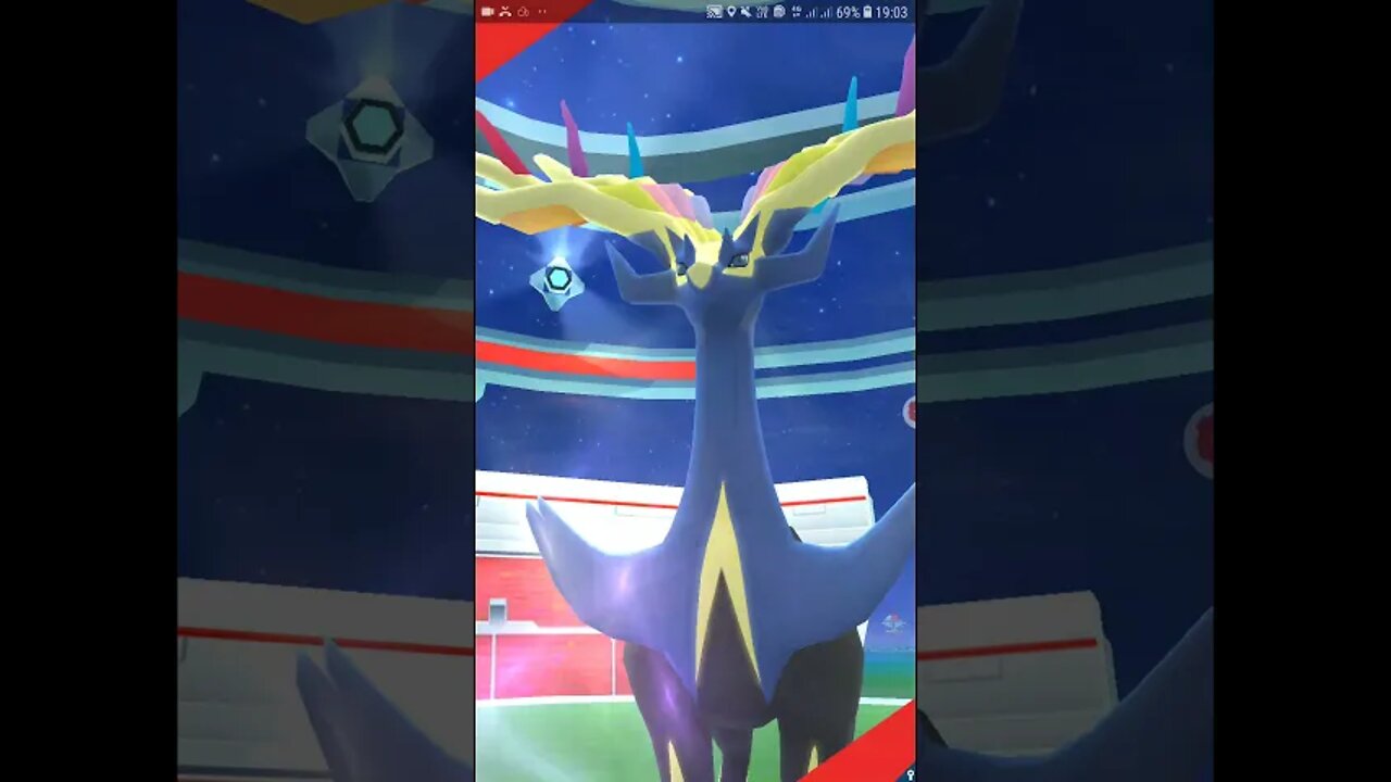 Pokémon GO - Hora Lendária 3º de 3 Reides de Xerneas