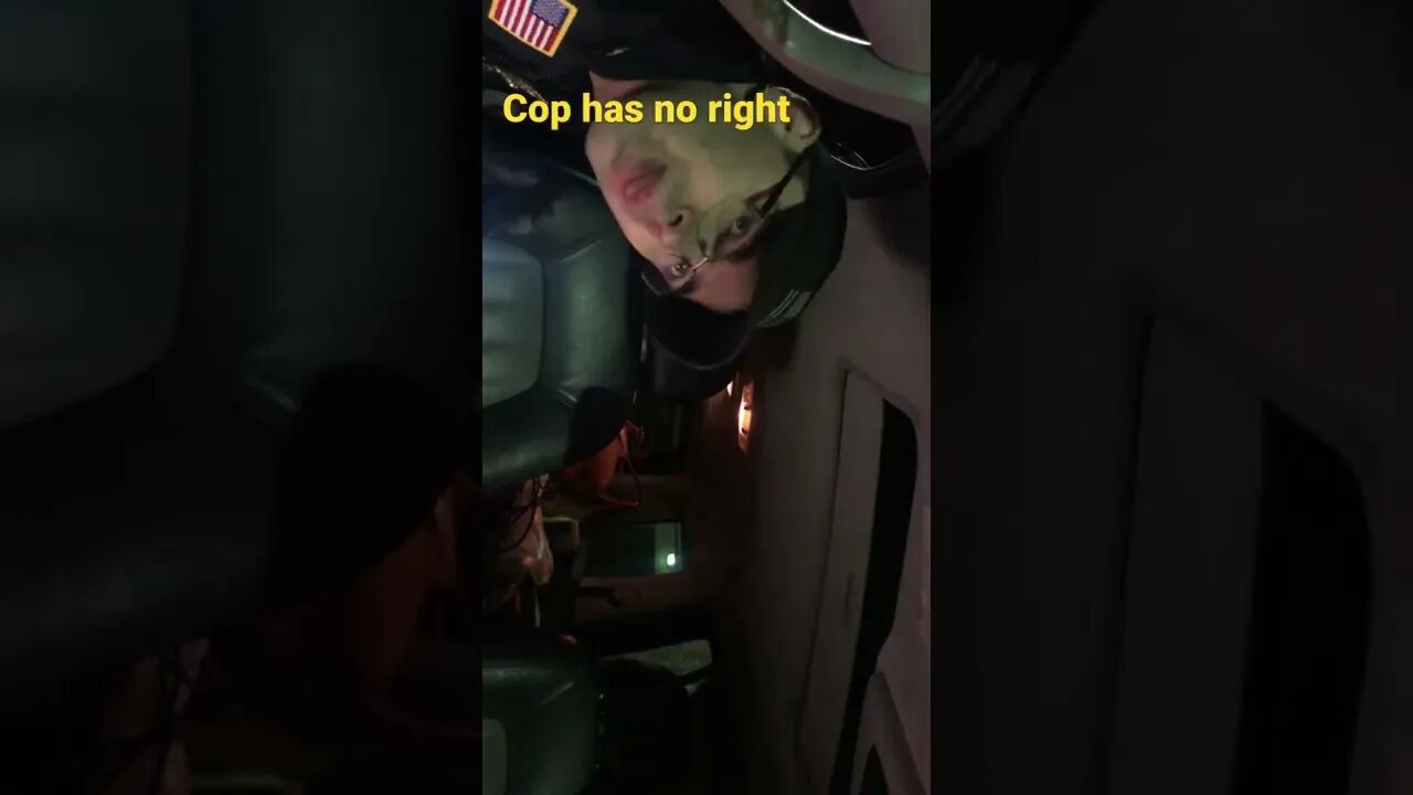Piggy afraid of being filmed Bad Cop hides humans camera
