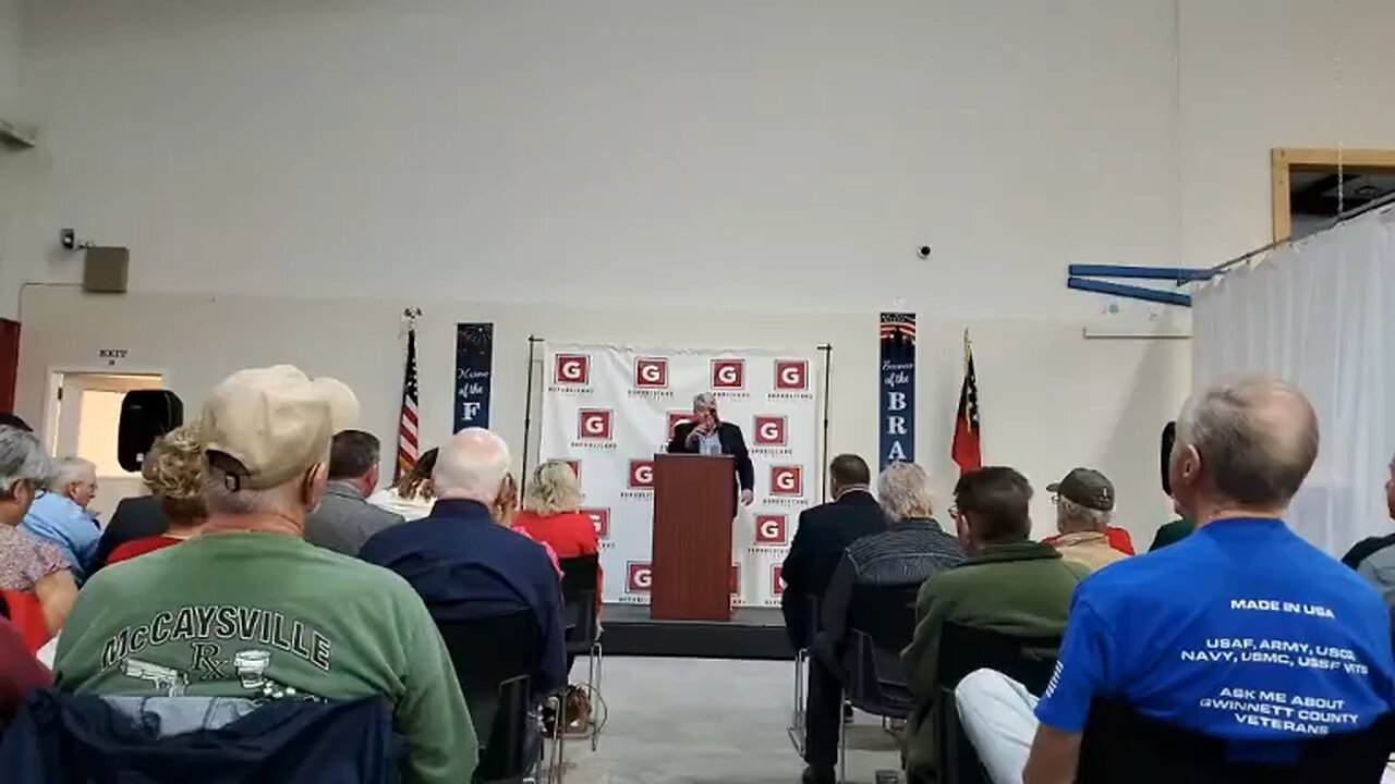 Brian K Pritchard for 1st Vice Chair of GA GOP at Gwinnett GOP Breakfast