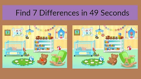 Can You Find All 7 Differences in 1 Minute?