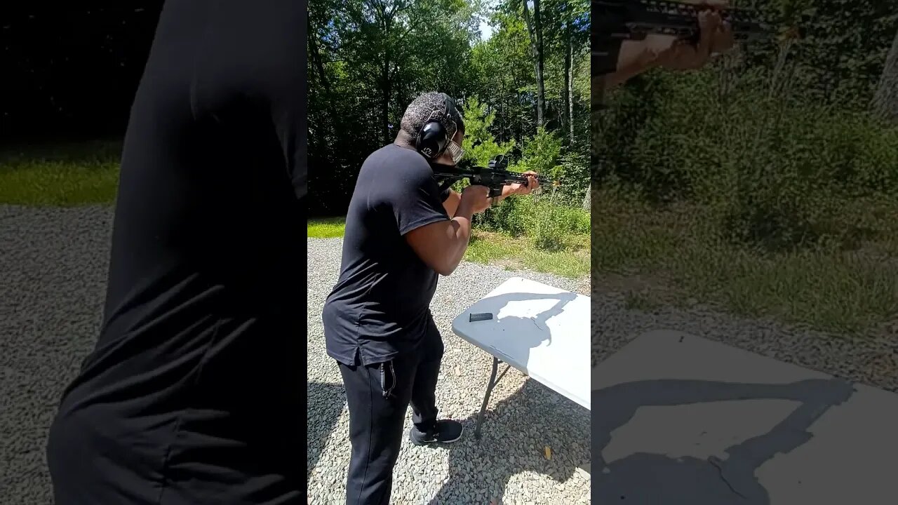 Keep Aiming after the Gun goes Bang "follow through"