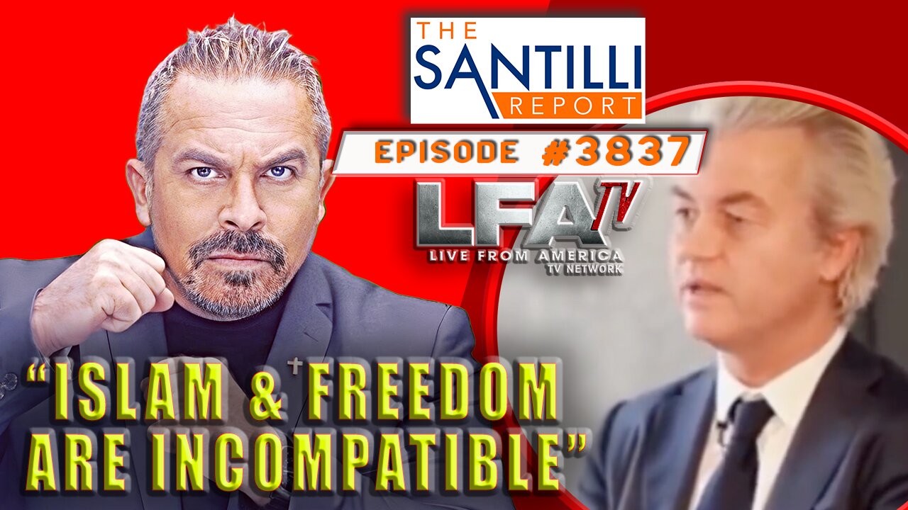 Euro Leader: “Islam & Freedom Are Incompatible”| The Santilli Report 11.27.23 4pm