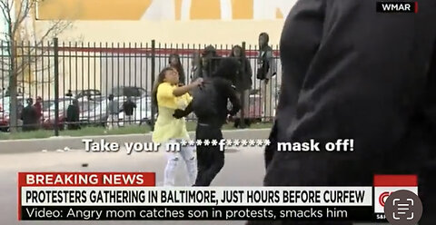 We need more moms like this in our cities! Her son was trying to Riot and this was her reaction