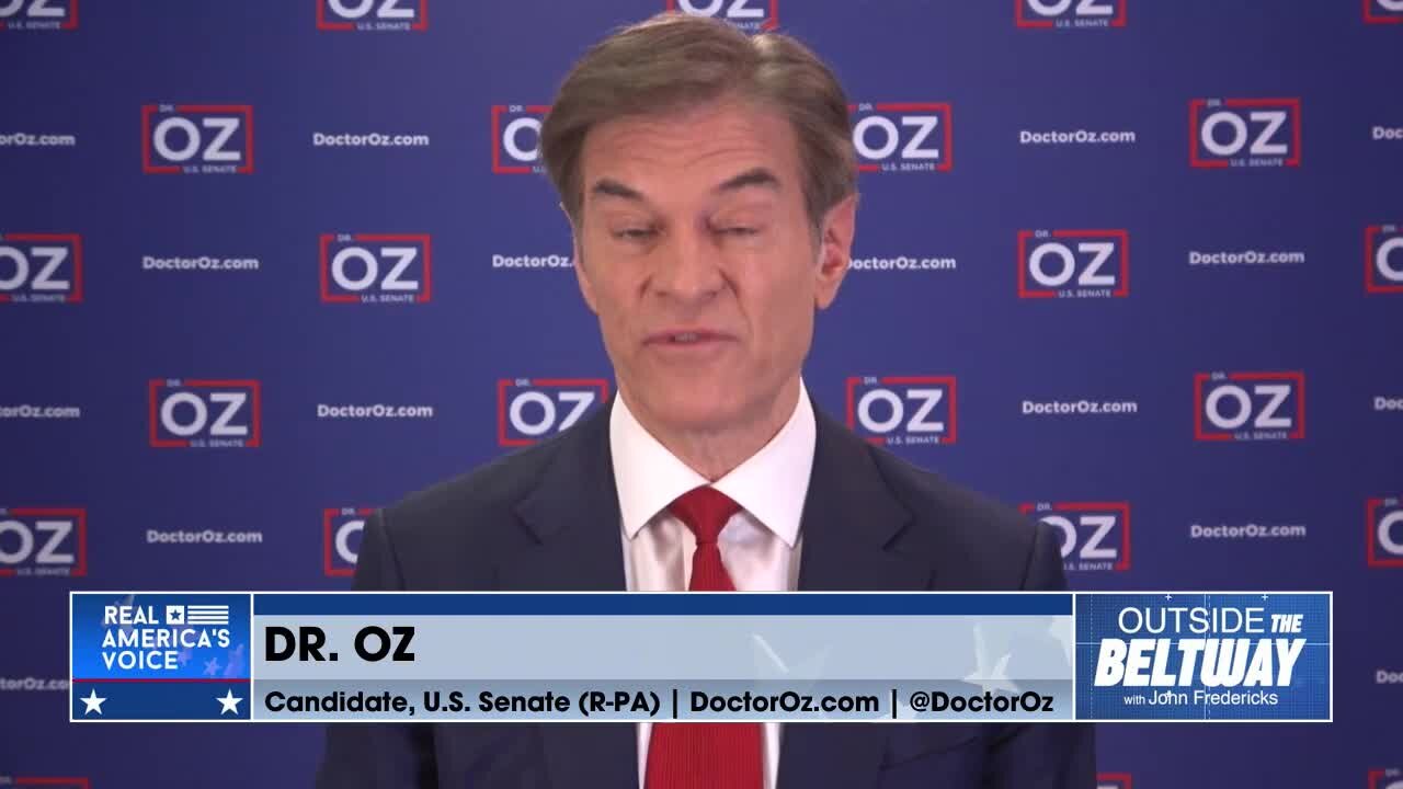 Dr. Oz On Inflation And The Economy