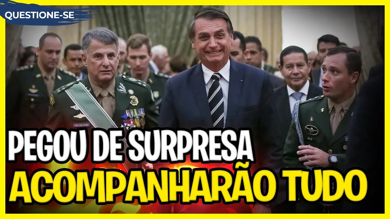 Bolsonaro solta "bomba surpresa" e adversários entram em pânico