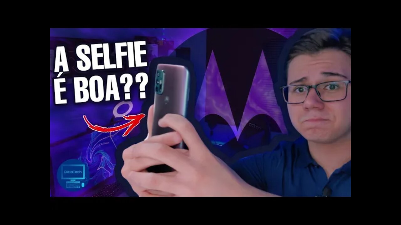 MOTO G30 TIRA BOAS SELFIES?🤳 - Teste de Câmera Frontal