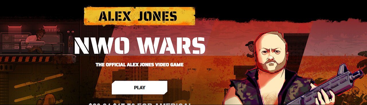 ALEX JONES NWO WARS -- NEW GAME