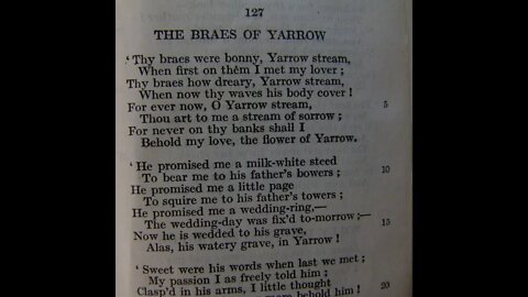 The Braes of Yarrow - J. Logan