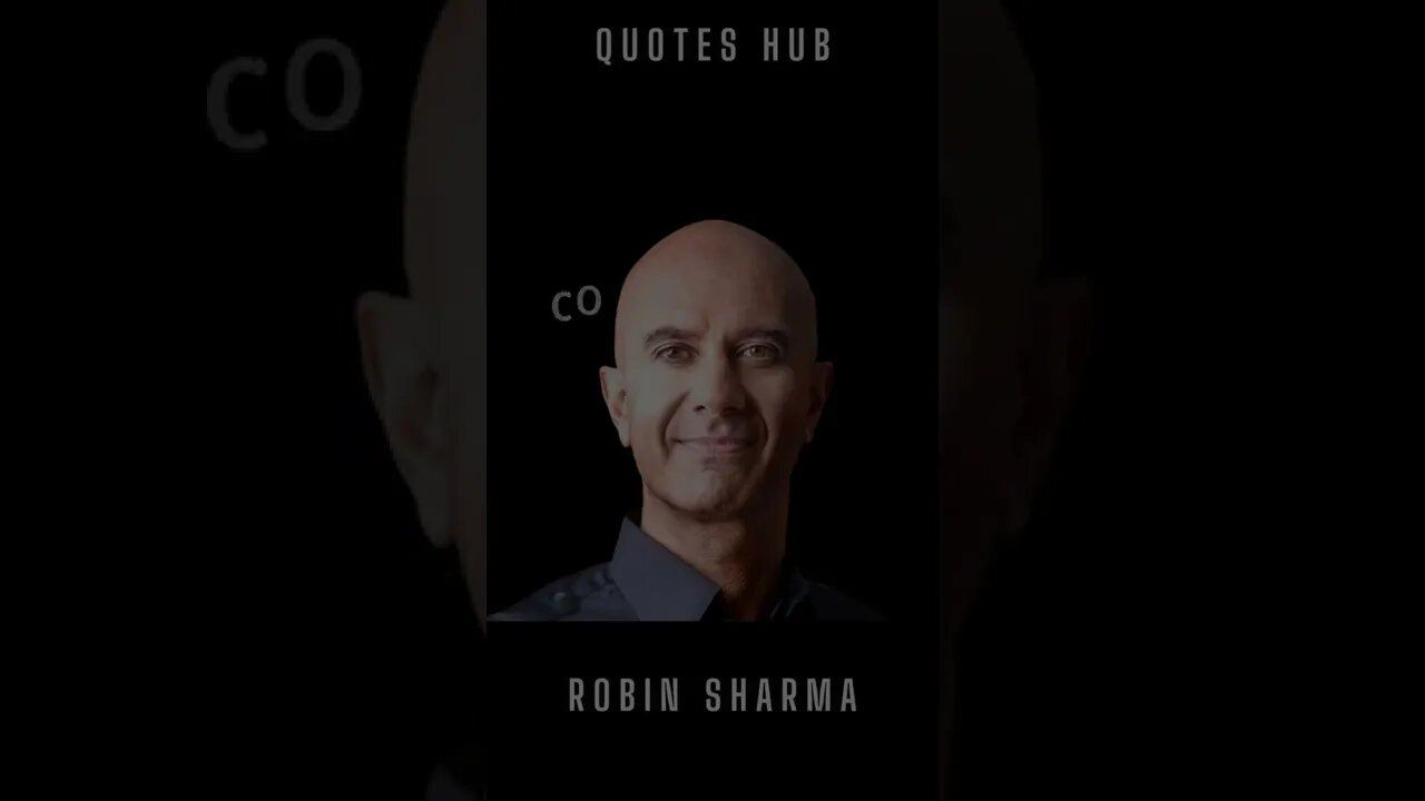 The Best Inspirational Quote of Robin Sharma || Quotes Hub || #quotes || #shorts