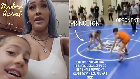 Natalie Nunn Offers $30k For Rematch To Parents Of Wrestler Who Outweighed Nephew Princeton! 🤼‍♂️