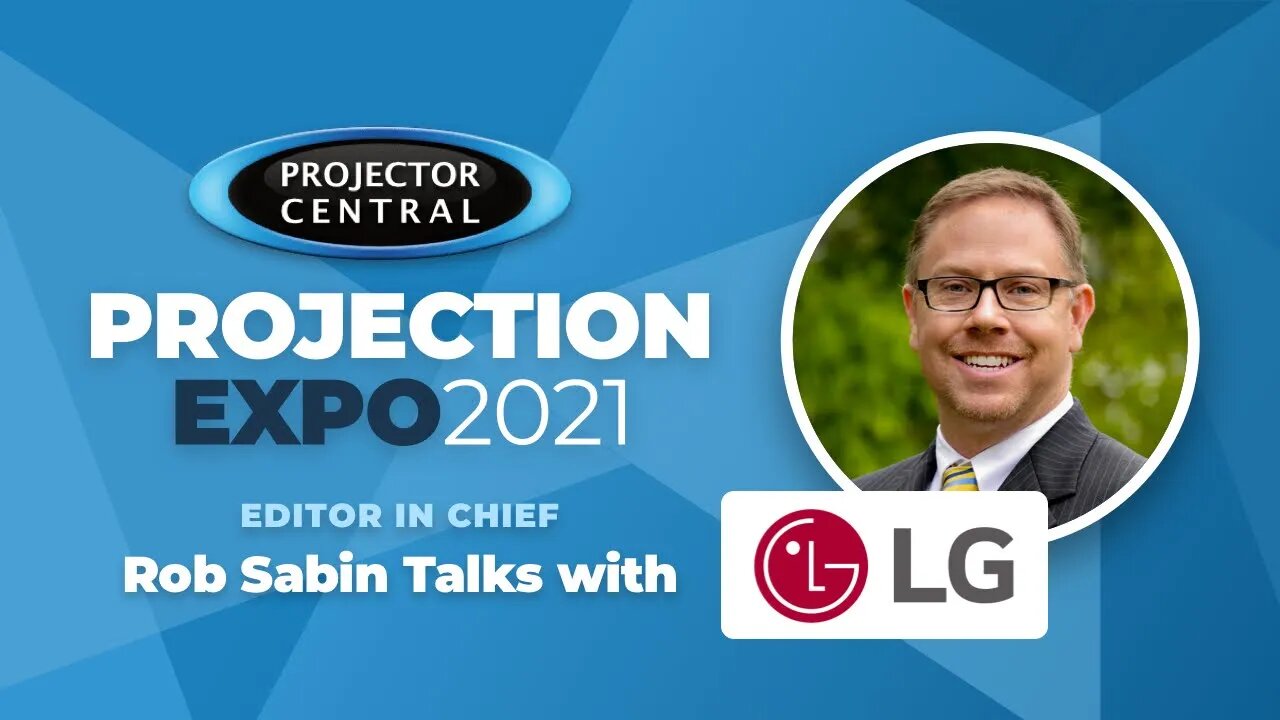 Projection Expo 2021 - LG Electronics Booth Overview