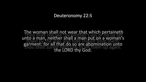 Deuteronomy Chapter 22