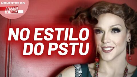 Rita Von Hunty faz campanha contra Lula | Momentos do Reunião de Pauta