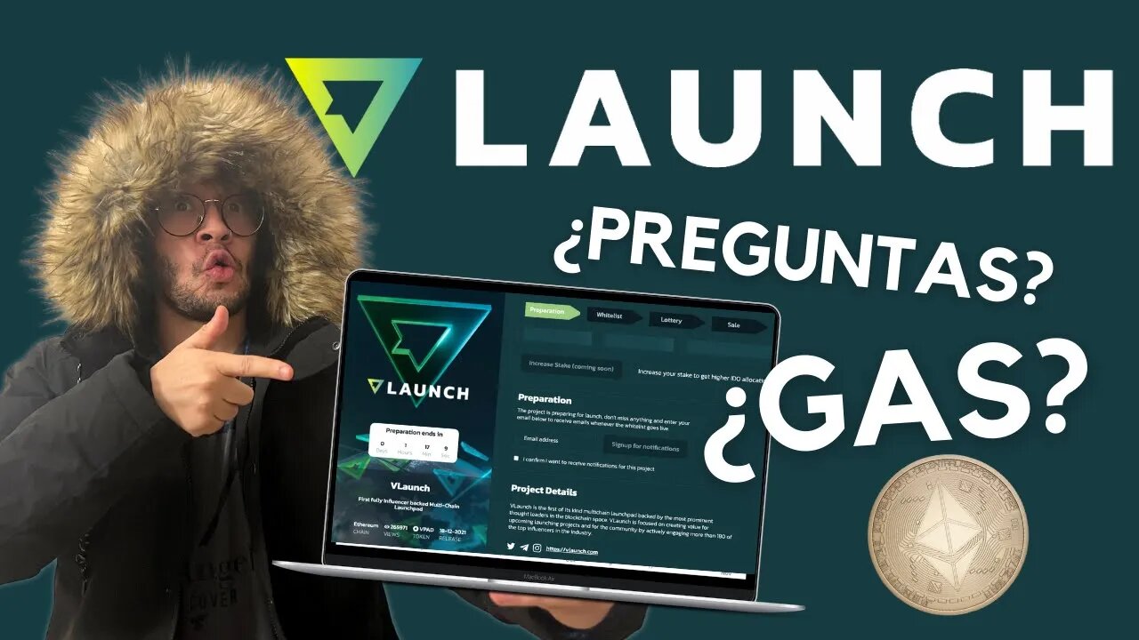 🚀 VLAUNCH, RECLAMAR TOKENS VPAD + STAKING + OTRAS PREGUNTAS