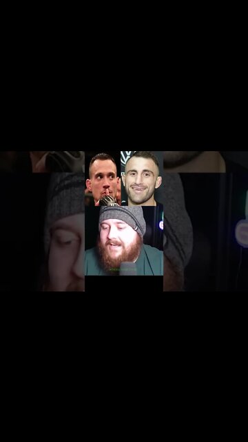 MMA Guru - Alexander Volkanovski coaching James Krause while in Laura Sanko's choke impression