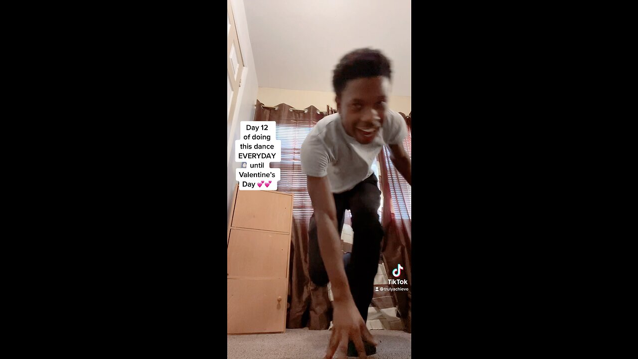 Day 12 of me doing this TikTok dance EVERYDAY until Valentine’s Day 💕💕 #shorts #valentinesday #fye