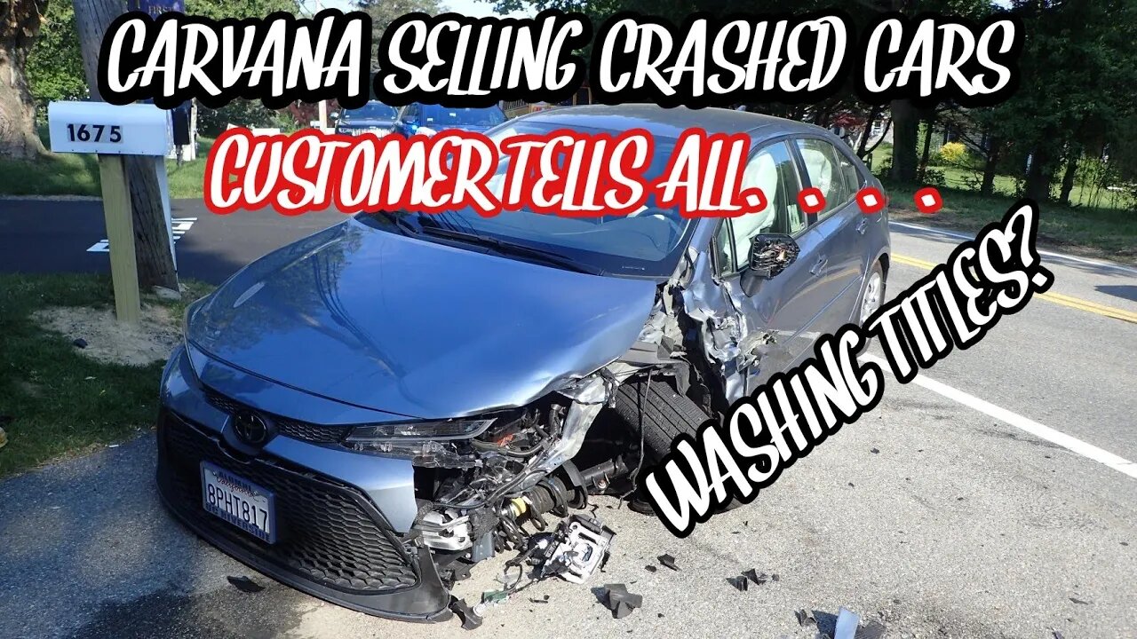 Another Carvana Disaster Story. Oops They Did It Again.