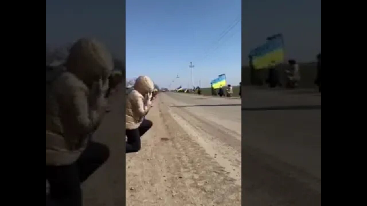 🇺🇦GraphicWar18+🔥Fallen Soldier Gets Knee For Miles & Miles Odesa - Ukraine Armed Forces(ZSU) #Shorts