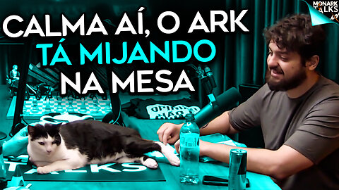 GATO DO MONARK VOLTA A ROUBAR A CENA 🤣