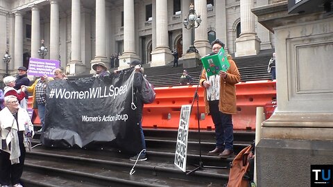 Women Will Speak Victorian Parliament House August 2024