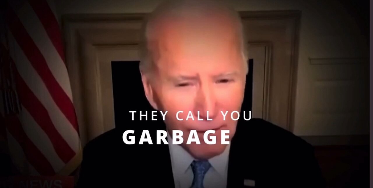 Trump’s response to Biden calling us ‘GARBAGE’