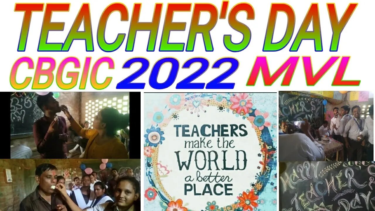 TEACHER'S DAY CELEBRATION 2022(PART-3)।। शिक्षक दिवस समारोह 2022(भाग–3)@MVL COACHING CENTRE