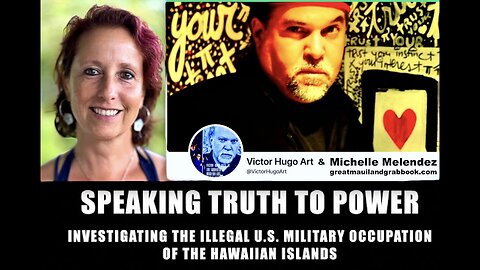 Hawaii Under US Military Occupation Jeffrey Epstein Judge Donald Hafele Michelle Melendez VictorHugo