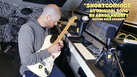 "Shortcomings" an Original Song by Aaron Hallett Guitar Solo Excerpt